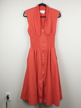 Anthropologie | Dresses | Anthropologie Jacquin Embroidered Midi Dress Sz 2  | Poshmark